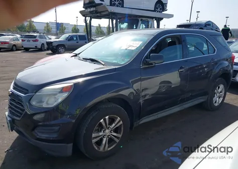 2016 Chevrolet Equinox Ls from USA, damaged, VIN 2GNALBEK7G6328946
